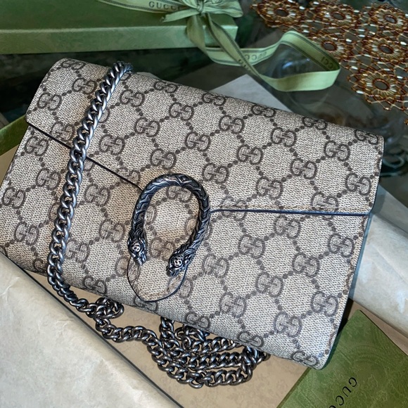 gucci dionysus chain on wallet - gucci small dionysus - gucci dionysus crossbody - Picture 2 of 13